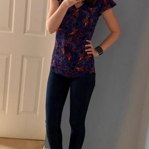 Paisley, Flutter Sleeve Top